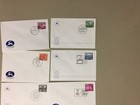 Eleven Israel Fdc With Landscaping And Arms Deffinitive Stamps