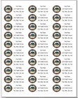 150 Eye Ball Stained Glass Style 2 Mailing Return Address Labels Personalized