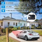 1800ft Wireless Driveway Alarm Motion Sensor For Home Yard Alert Security System