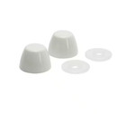 Fluidmaster White Toilet Bolt Caps - Durable And Easy To Install  Model 7115