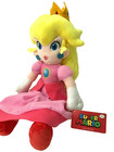 Jumbo Nintendo Super Mario Soft Plush Doll 16  Princess Peach New  Toy