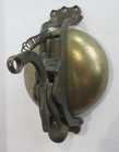 Large Antique Vintage Brass Bronze Chain Rope Pull Doorbell Outdoor     C49