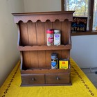 Retro Wooden Spice Rack