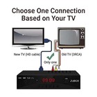 Digital Tv Converter Box  Atsc Tv Tuner - For Analog Hdtv Live 1080p With Rec   