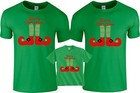 Merry Christmas Santa Family Matching Funny Cute T-shirts Youth Adult All Sizes