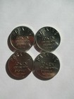 4 Vintage Cincinnati Parking Tokens For Use With Cincinnati T-ii Unit 