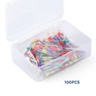 100pcs box Dental Nylon Materials Closure Flat Polishing Prophylaxis Brushes