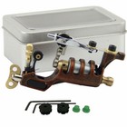 Tattoo Motor Machine Alloy Rotary Gun Liner Shader Lightweight Brown Beginner