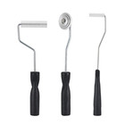 Bubble Paddle Tool 3 Pcs Fiberglass Laminating Bubble Roller Kit For Frp Mould