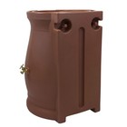 Good Ideas 50 Gallon Rain Water Saver Wizard Barrel Urn  Terra Cotta  open Box 