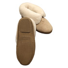 Fur Moccasin Slippers Tan And White Size Small New Without Tags Nwot