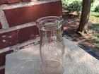 Vintage Milk Bottle 3 Cent Store Bottle Half Pint Dairy Bottle