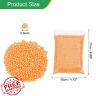 Patikil 2-3mm Foam Beads Mini Polystyrene Balls Gold Craft Wedding Art