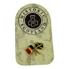 Vintage Scotland France Friendship Flags Lapel Hat Pin Travel Souvenir Gift