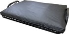 Queen Size Black Leather Vinyl Futon Cover  Mattress Slipcover  Encasement