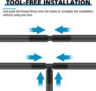 5 32 1 4 5 16 1 2 Automotive Silicone Vacuum Tubing Hose Line Kit 5ft With 11   
