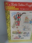 Little Golden Puzzle Richard Scarry Things We Do Durable Woodboard Puzzle 1987