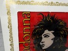 Vintage Madonna  Carnival Fair Glass Mirror Prize - Rare 80s