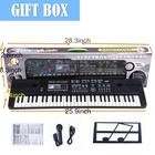 Digital Electronic Music Keyboard - 61 Key Portable Piano Toy For Kids   Todd   