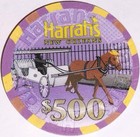 1 Harrah s New Orleans  500 Paulson Casino Poker Chip Louisiana Gaming Clay Bcc