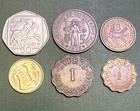 Lot Of 6 Different Circulated Coins From Cyprus - Foreign World Coins