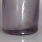 Bottle Antique Purple Glass 2 Fluid Ounce Circa 1900 Pint Purple Tint