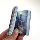 Romantic Fantasy Castle 100 Mini Paper Sheets Junk Journal Collage