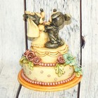 Disney Harmony Kingdom Fairy Tale Wedding Mickey   Minnie - Free Shipping