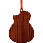 Fender California Deluxe Kingman Acousticelectric Bass Guitar  Black