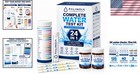 Comprehensive 24-in-1 Drinking Water  Kit With 165 Strips   Ebook Included