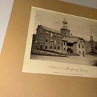 Antique Matted Print Nashawannuck Manufacturing Company Easthampton Ma History