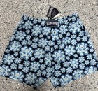 Nwt 100  Authentic Vilebrequin Swim Trunks Moorise- S -blue - Men - Small