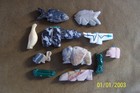 11  Zuni Fetish Carvings -some Signed