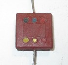 Vintage El-menco Jan-c-5 6200-pf 400-volt Mil Spec Silvered Mica Capacitor 5 Pcs