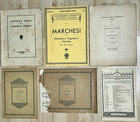 Lot Of 6 Piano Organ Sheet Music Books Schirmer Vintage Classical Scales Studies