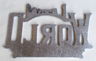 Cast Aluminum Latin World Los Angeles Car Club Plaque