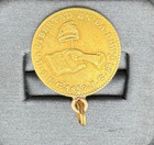 1859 8 Ga Jg Mexico Gold 2 Escudos Coin Pendant 14kt Gold Bezel 5mm Bale