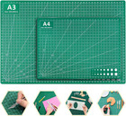 2 Pcs Large Cutting Mat Self Healing double Sided grid Line And Angles Help To C