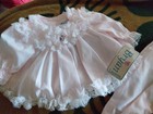 Vintage Bryan Floral Lace Ruffle Top And Pants Pink  Baby Girl Nwt 