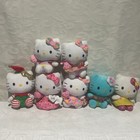 Sanrio Ty Beanie Hello Kitty Plush 6  - Lot Of 6    1 Not Ty 