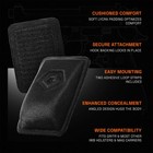 Gritr Iwb aiwb Hook-backed Foam Holster Wedges  2 Sizes  - Concealed Comfort