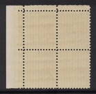 Scott 811- Mnh Plate Block- 6c John Quincy Adams- Prexie Series  1938- Mint