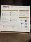 Netgear Ac1750 Wifi Docsis 3 0 Cable Modem Router  c6300  In The Box Used 