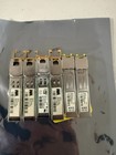 Lot Of 6 Genuine Cisco Glc-t 1000base-t Gigabit Rj45 Copper Sfp Transceivers