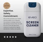 Eveo Computer Screen Cleaner Spray Kit- Portable Laptop Screen Cleaner  Phone Cl