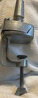 Vintage Aluminum Adjustable Bench Mount Head Clamp Mannequin Wig Block Holder