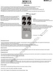 Mosky Compressor Guitar Effect Pedal Sustain Level Attack Clipping Control Knob