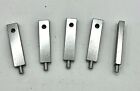 5 Tattoo Machine Short Armature Bars 1018 Steel Parts Made In Usa