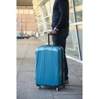 Samsonite Centric 2 Hardside Expandable Spinner Luggage 24  Checked Medium Blue