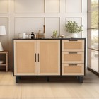 2 Doors Storage Cabinet Buffet Sideboard Decorative Cabinet Accent Cabinet